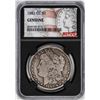 Image 1 : 1881-CC $1 Morgan Silver Dollar Coin NGC Genuine