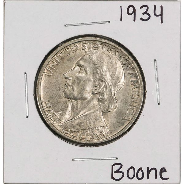 1934 Boone Commemorative Half Dollar Coin