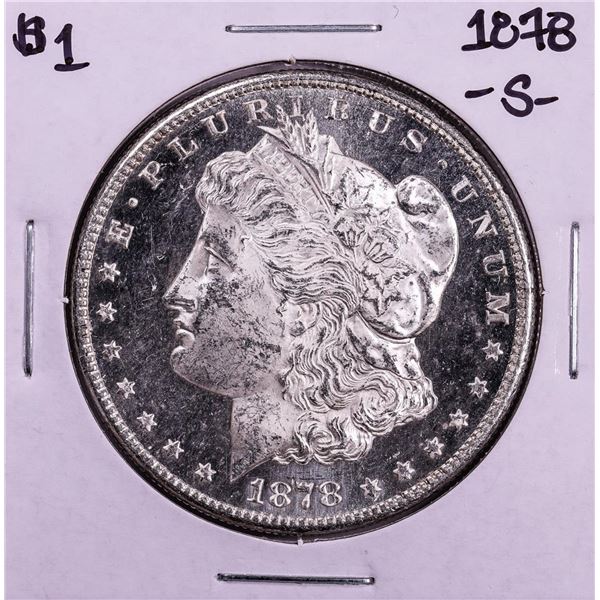 1878-S $1 Morgan Silver Dollar Coin