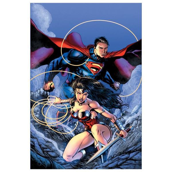 DC Comics "Justice League (The New 52) #14" Limited Edition Giclee On Canvas