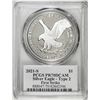 Image 2 : 2021-S Type 2 $1 American Silver Eagle Coin PCGS PR70DCAM Emily Damstra Signature FS