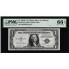 Image 1 : 1935G No Motto $1 Silver Certificate Note Fr.1616 PMG Gem Uncirculated 66EPQ