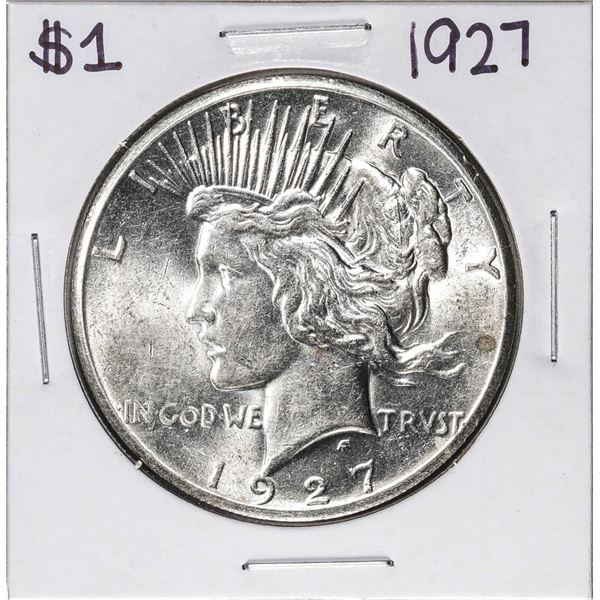 1927 $1 Peace Silver Dollar Coin