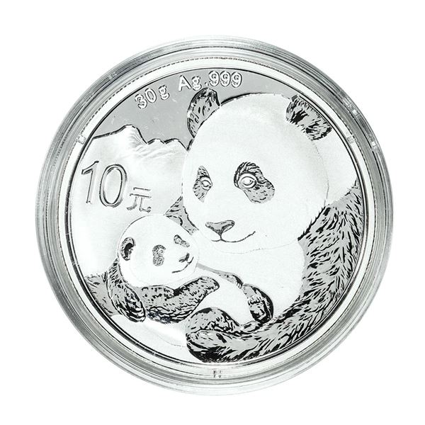 2019 China 10 Yuan Panda Silver Coin