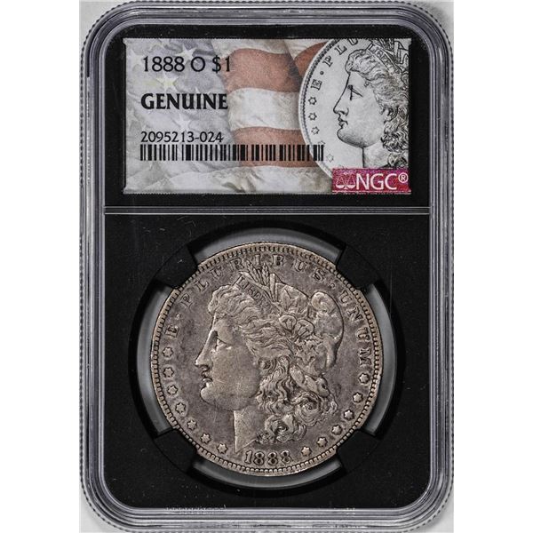 1888-O $1 Morgan Silver Dollar Coin NGC Genuine
