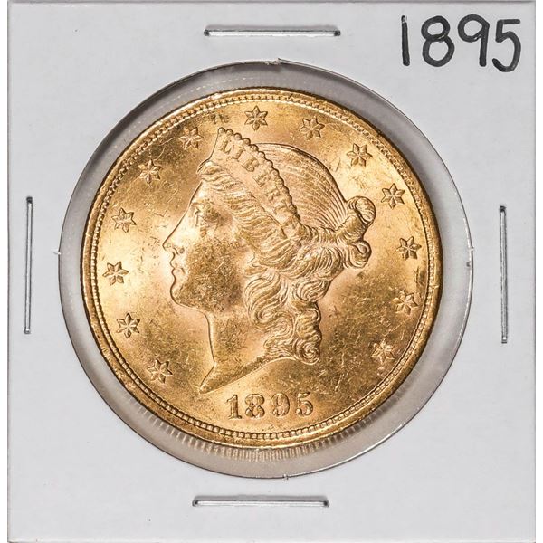 1895 $20 Liberty Head Double Eagle Gold Coin