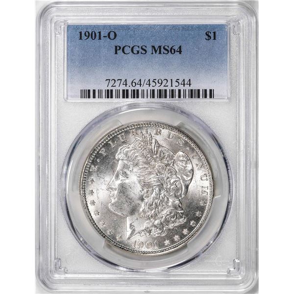 1901-O $1 Morgan Silver Dollar Coin PCGS MS64