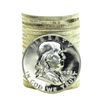 Image 1 : Roll of (20) Proof 1962 Franklin Half Dollar Coins