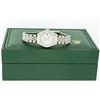 Image 9 : Rolex Ladies Stainless Steel Silver Diamond Datejust Wristwatch