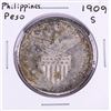Image 1 : 1909-S Philippines One Peso Silver Coin