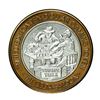 Image 1 : .999 Silver The Delta Saloon Virginia City, NV $10 Casino Limited Edition Gaming Token