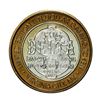 Image 2 : .999 Silver The Delta Saloon Virginia City, NV $10 Casino Limited Edition Gaming Token