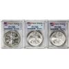 Image 2 : Lot of 2004-2006 $1 American Silver Eagle Coins PCGS MS69 First Strike