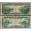 Image 3 : Lot of 1914 $10 & $20 Federal Reserve Notes Chicago