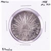 Image 1 : 1888 MoMH Mexico 8 Reales Cap & Rays Silver Coin