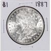 Image 1 : 1887 $1 Morgan Silver Dollar Coin