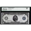 Image 1 : 1914 $5 Federal Reserve Note Boston Fr.847b Legacy Very Fine 30