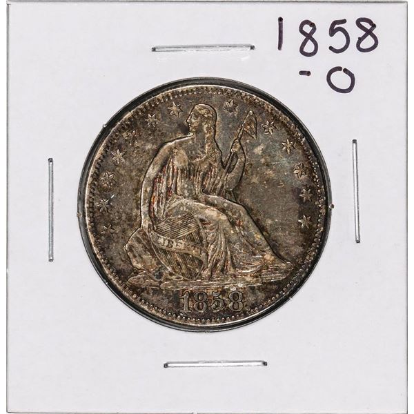 1858-O Seated Liberty Half Dollar Coin