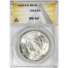 Image 1 : 1922-S $1 Peace Silver Dollar Coin ANACS MS62