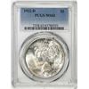 Image 1 : 1922-D $1 Peace Silver Dollar Coin PCGS MS62