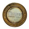 Image 2 : .999 Fine Silver Four Queens Las Vegas, Nevada $10 Limited Edition Gaming Token