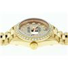 Image 7 : Rolex Ladies 18KT Yellow Gold Champagne Diamond President Wristwatch