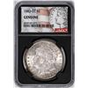 Image 1 : 1883-CC $1 Morgan Silver Dollar Coin NGC Genuine