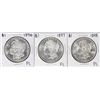 Image 2 : Lot of 1896-1898 $1 Morgan Silver Dollar Coins Proof Like