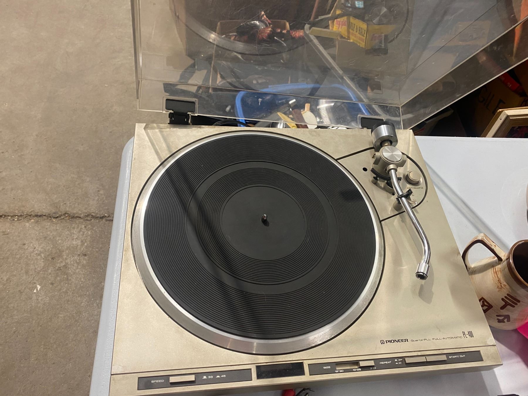 Pioneer turntable. Needs cartridge