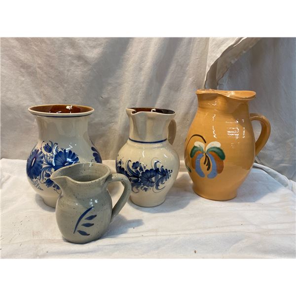 Pottery jugs and vases