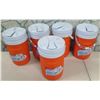 Image 1 : Qty 5 Rubbermaid 1/2 Gallon Water Jugs