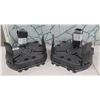 Image 1 : Qty 2 Rubbermaid 1640 Universal Water Cooler Mounting Brackets