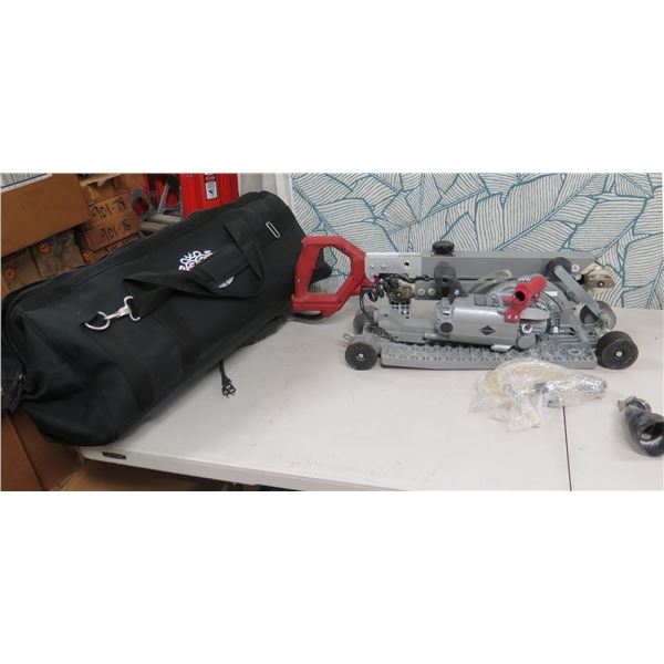 Skilsaw SPT79A-10 MEDUSAW Walk Behind Worm Drive w/ Attachments in Case