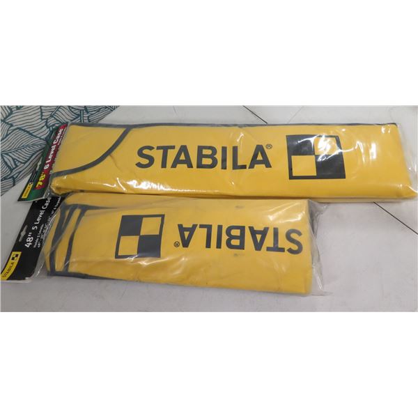 Qty 2 Stabila 30015 & 30025 Level Cases New