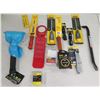 Image 1 : Misc Tools: Stanley Bits, Blades, Drivers, Nail Claw/Chisel, 3M Roof Anchor, etc