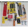 Image 1 : Misc Tools: Stanley Blades, Drivers, Nail Claw/Chisel, SafeWaze Roof Anchor, etc