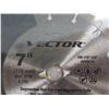 Image 2 : Qty 4 MK Diamond 168303 Vector  7" Arbor Blades