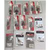 Image 1 : Qty 14 Porter Cable 43218 Spiral Cut Out Bits, 43253PC Laminate Trimming Bits, etc
