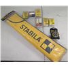 Image 1 : Stabila 30025 Level Case, BM300 Measuring Tape & Endcaps Misc Size