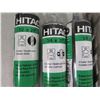 Image 2 : Qty 3 Hitachi Rotary Hammer Drill Bits & 2 Loose Relton Bits Misc Size