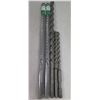 Image 1 : Qty 2 Hitachi Rotary Hammer Drill Bits & 3 Loose Relton Bits Misc Size