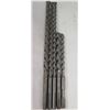 Image 1 : Qty 5 Relton GY/KY SDS Max  Rotary Hammer Bits  Misc Size