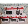 Image 2 : Qty 5 3M Folding Earmuffs, Multiple Corded Earplugs, Safety Eyewear, etc
