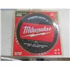 Image 8 : Qty 2 Hitachi 10" Miter Saw Blades, 12" Fine Finish & Milwaukee 14" Diamond Ultra