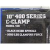 Image 2 : Wilton 14284  10" 400 Series C-Clamp Model 410 Black Oxide Spindle New