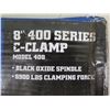 Image 2 : Wilton 14270  8" 400 Series C-Clamp Model 408 Black Oxide Spindle New