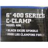 Image 2 : Wilton 14256  6" 400 Series C-Clamp Model 406 Black Oxide Spindle New