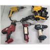 Image 1 : DeWalt DW45RN Nailer & Drill, Milwaukee 2625-20 Hackzall & 2432-20 Tool  (Repaired & Untested)