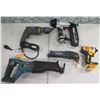 Image 1 : DeWalt DCF887 Driver, Porter Cable FN250C Nailer, Makita Reciprocating Saw, etc  (Repaired & Unteste