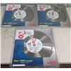 Image 1 : Qty 3 MK Diamond 171169 TLX 14" Arbor Blades